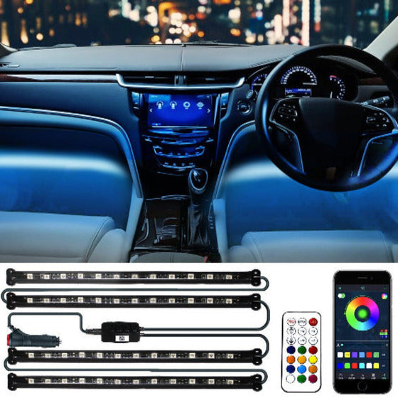 Footwell lighting Kit with App